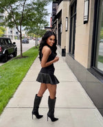 Load image into Gallery viewer, Denim After Dark | Mini Skirt
